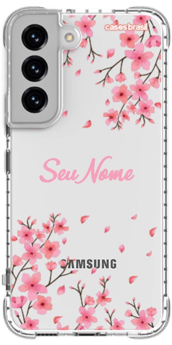 Capinha para Celular Floral Rosinha
