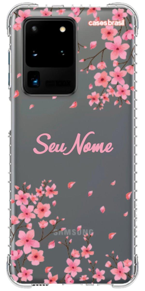 Capinha para Celular Floral Rosinha