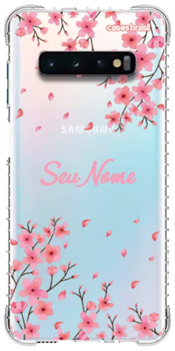 Capinha para Celular Floral Rosinha