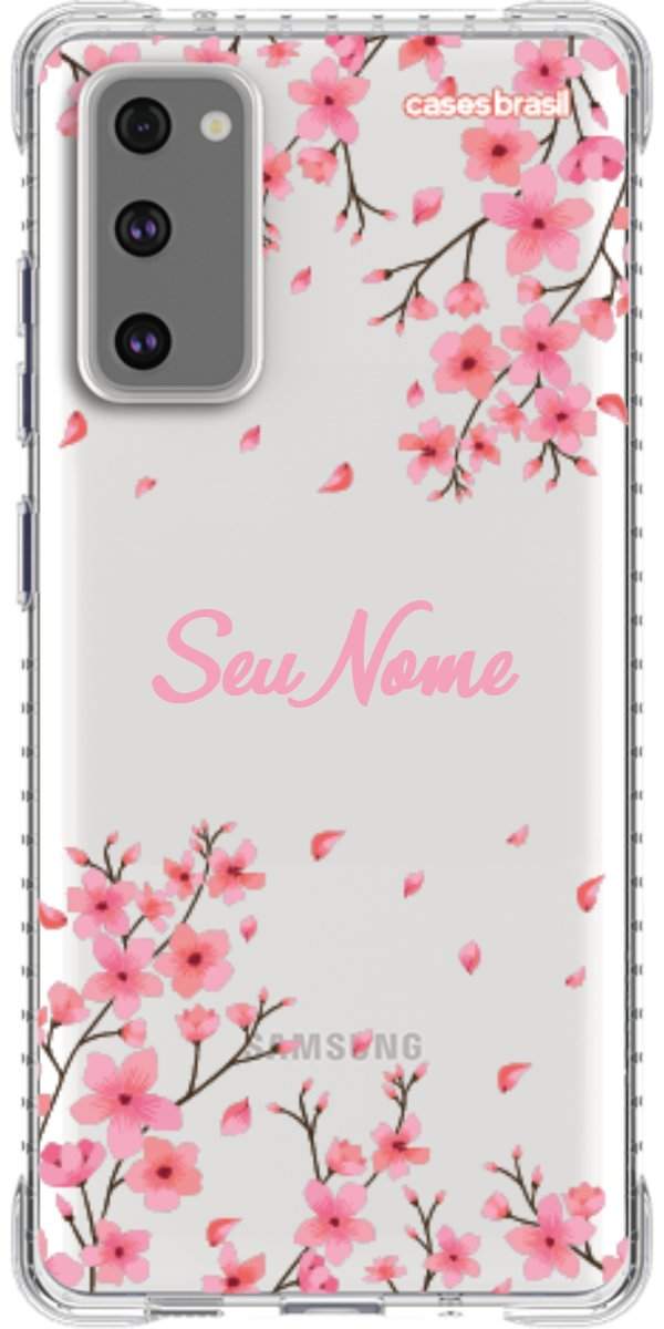 Capinha para Celular Floral Rosinha
