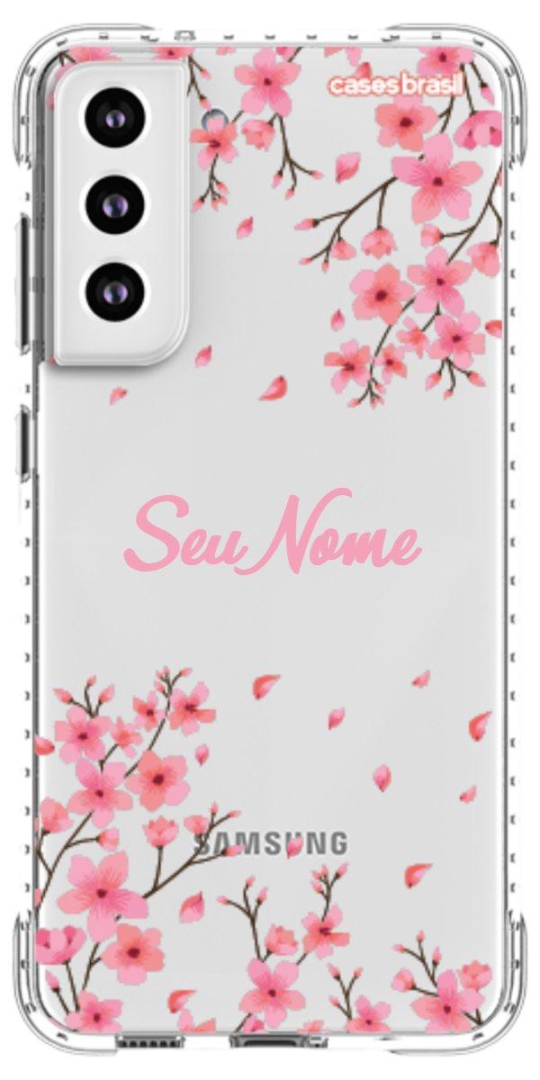 Capinha para Celular Floral Rosinha
