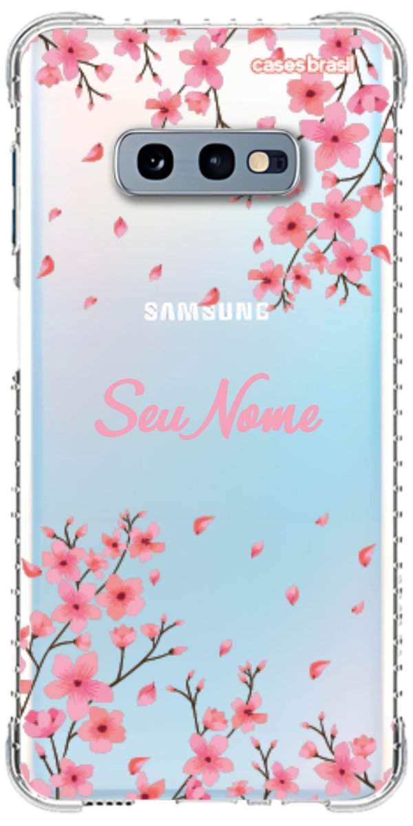 Capinha para Celular Floral Rosinha