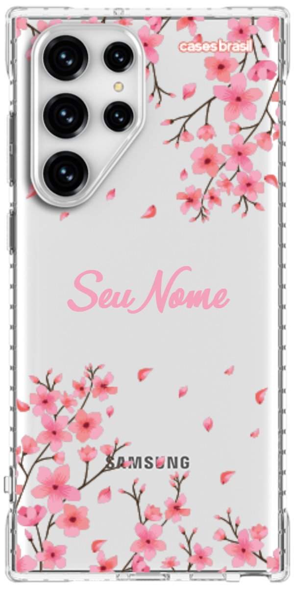 Capinha para Celular Floral Rosinha