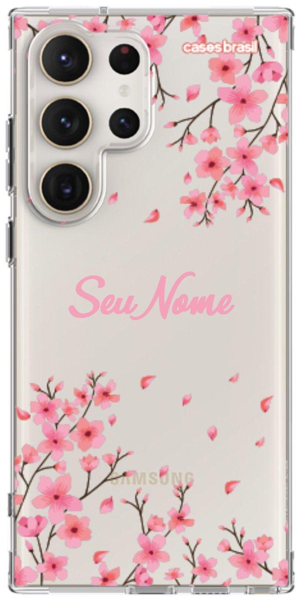 Capinha para Celular Floral Rosinha