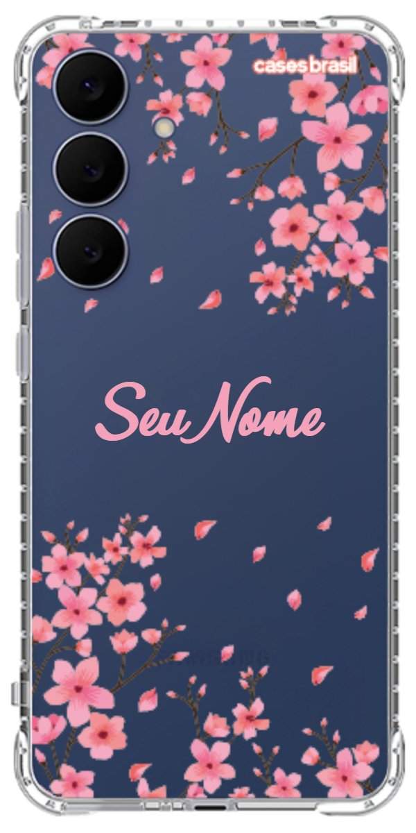 Capinha para Celular Floral Rosinha