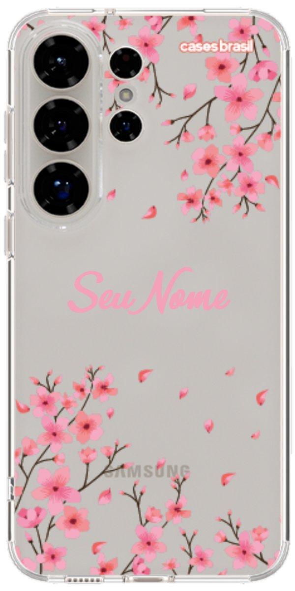 Capinha para Celular Floral Rosinha