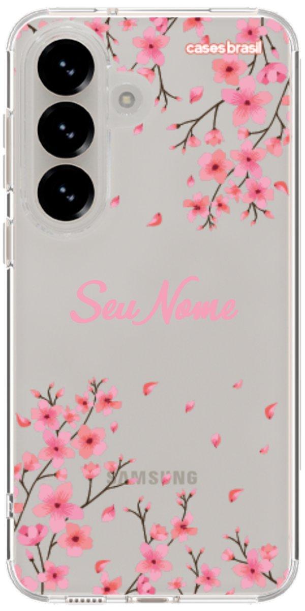 Capinha para Celular Floral Rosinha