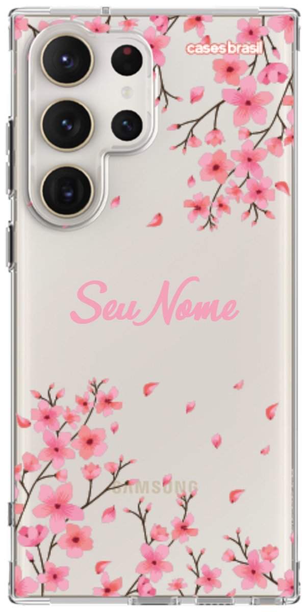 Capinha para Celular Floral Rosinha