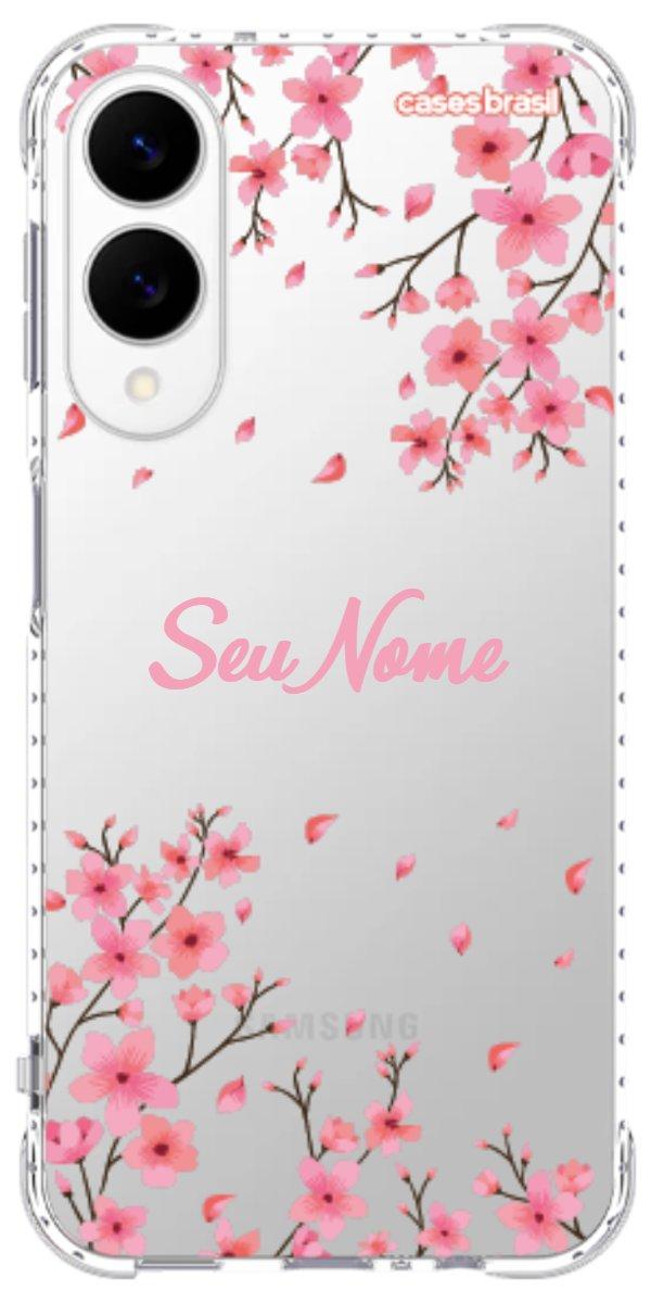 Capinha para Celular Floral Rosinha