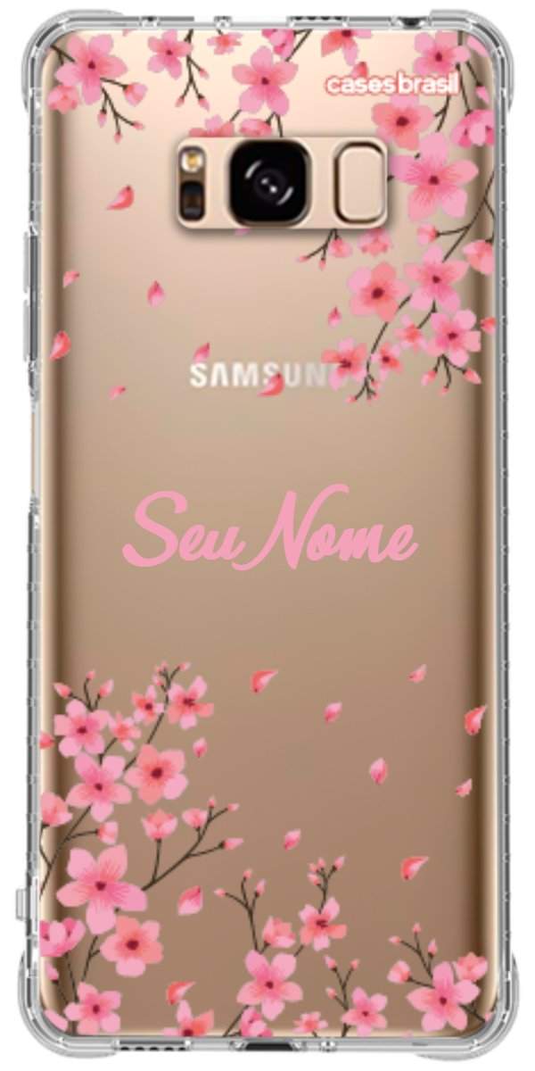 Capinha para Celular Floral Rosinha