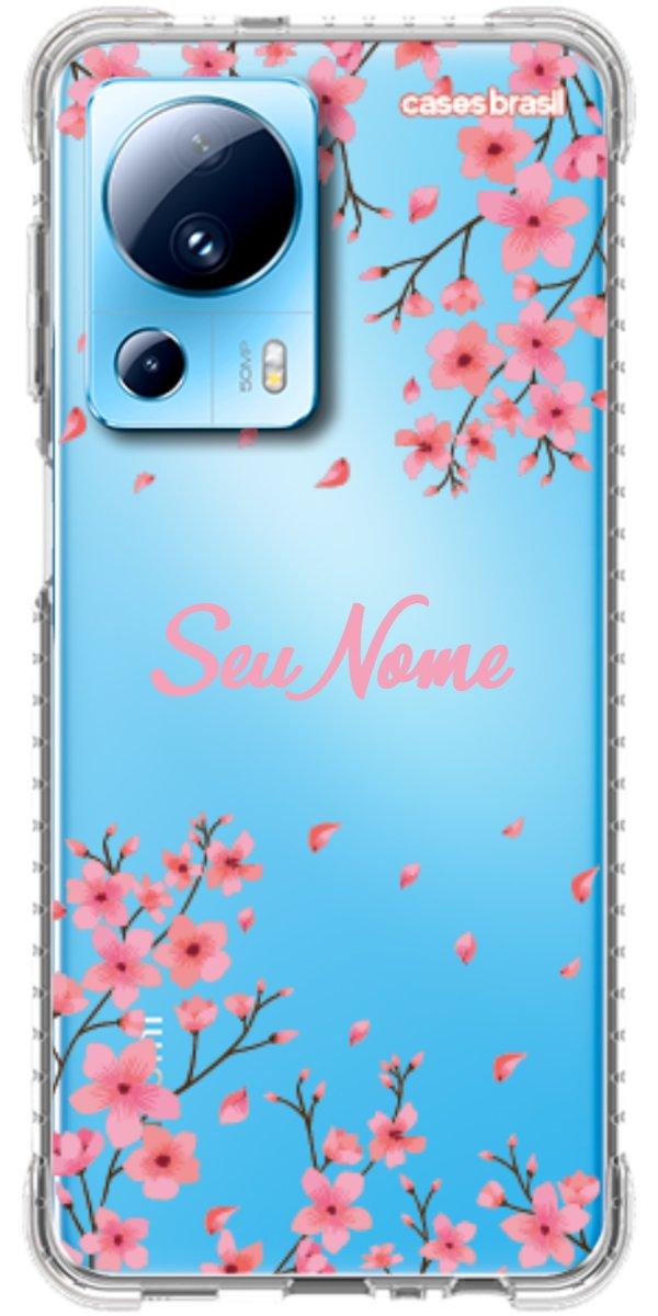 Capinha para Celular Floral Rosinha
