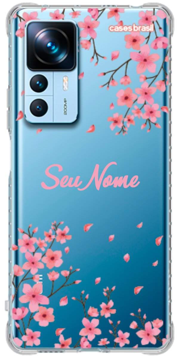 Capinha para Celular Floral Rosinha