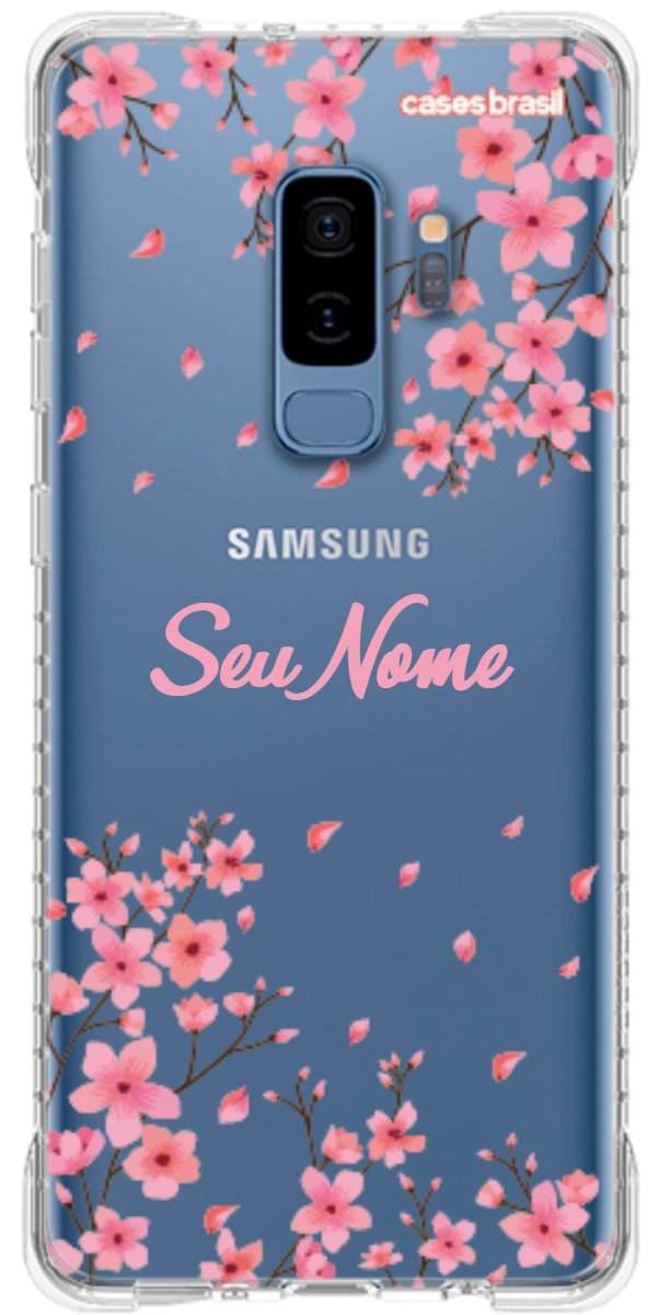 Capinha para Celular Floral Rosinha