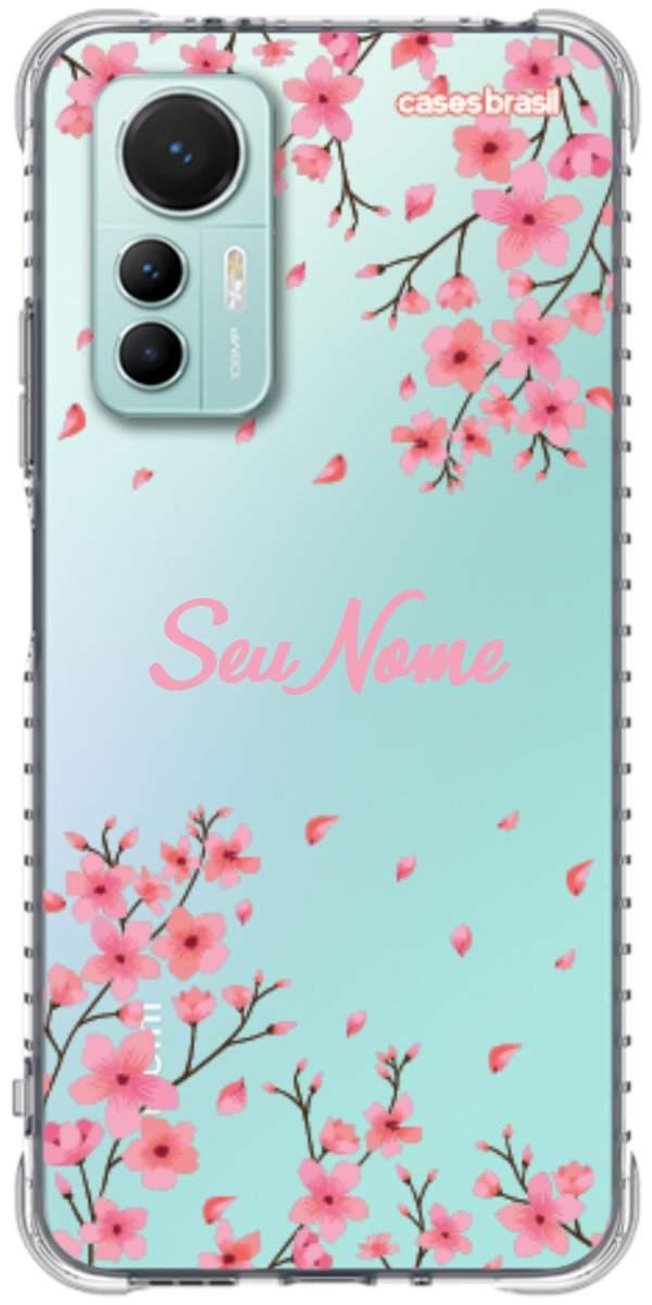Capinha para Celular Floral Rosinha