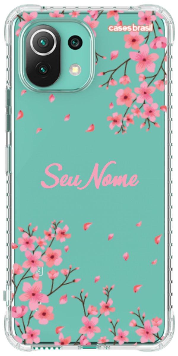 Capinha para Celular Floral Rosinha
