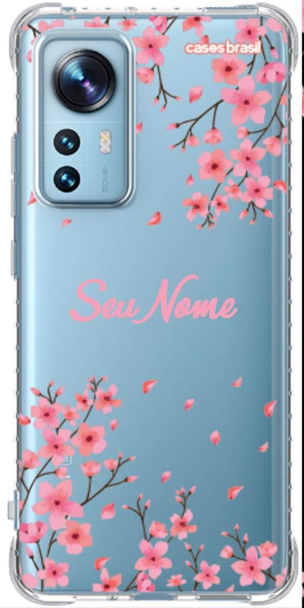Capinha para Celular Floral Rosinha