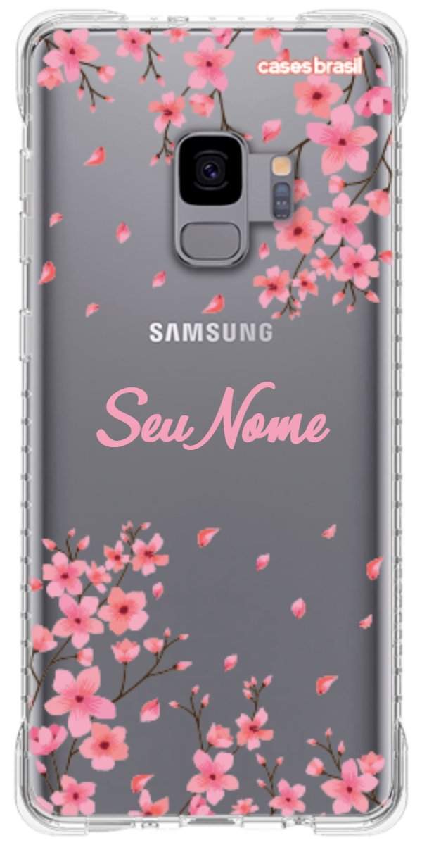 Capinha para Celular Floral Rosinha
