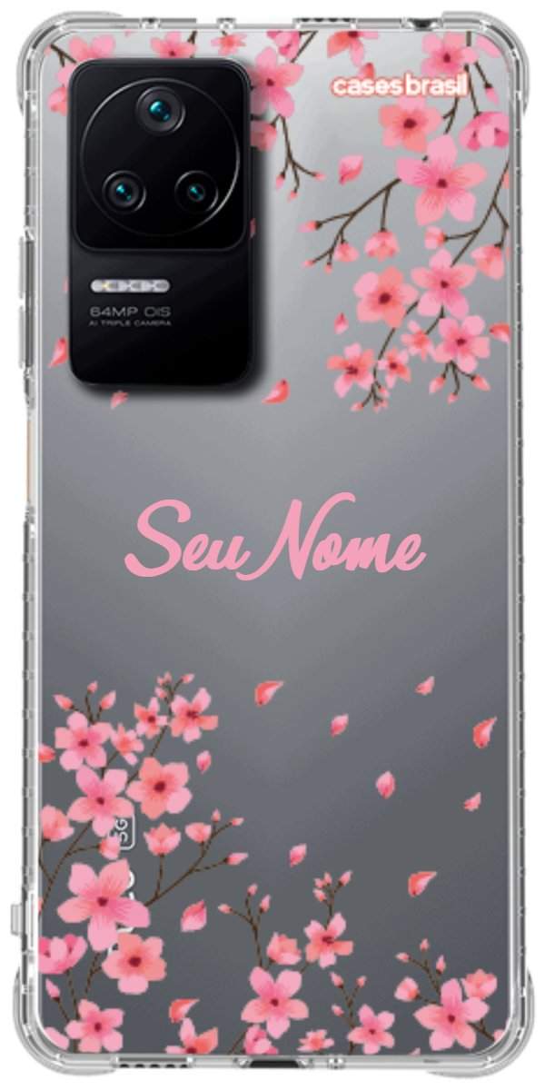 Capinha para Celular Floral Rosinha