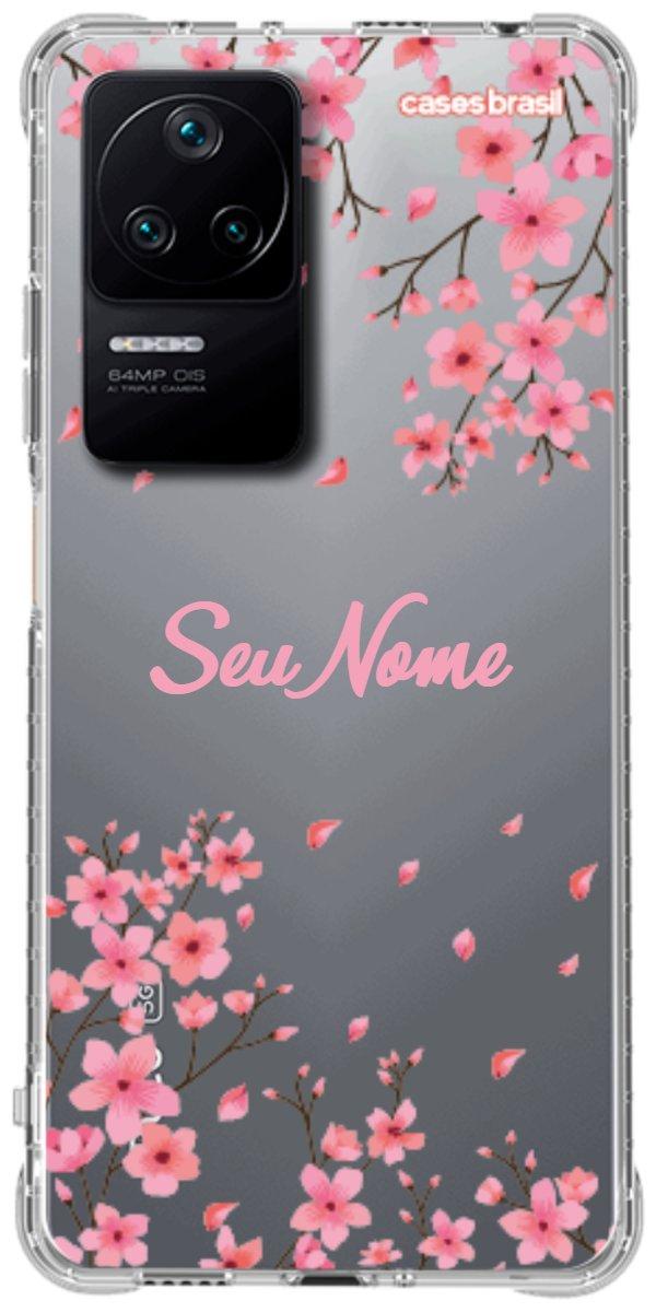 Capinha para Celular Floral Rosinha