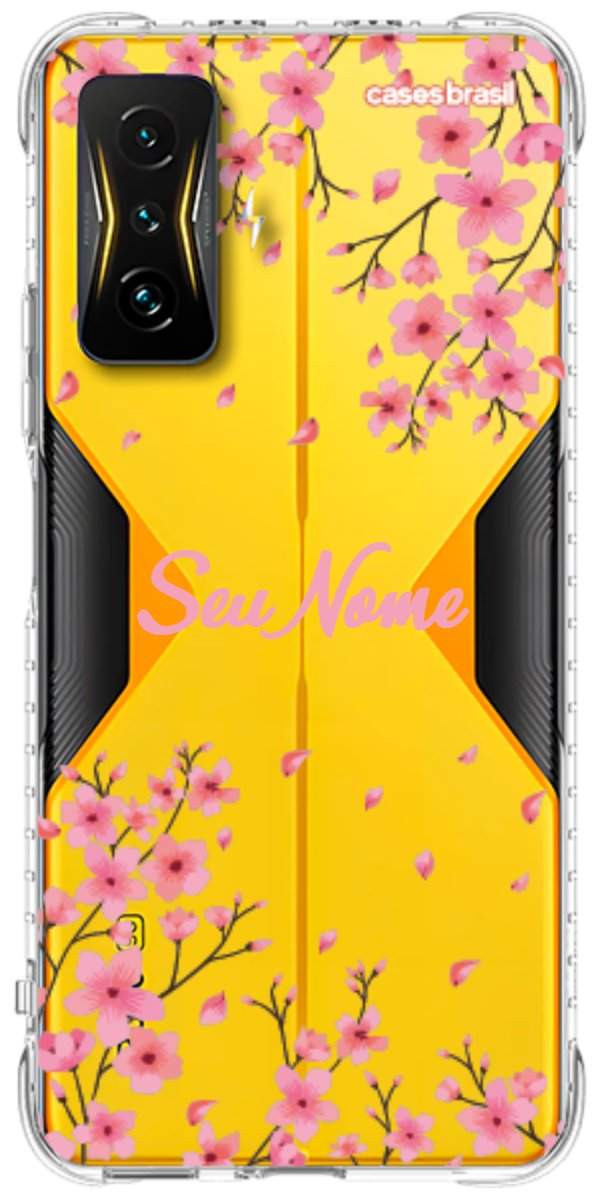 Capinha para Celular Floral Rosinha