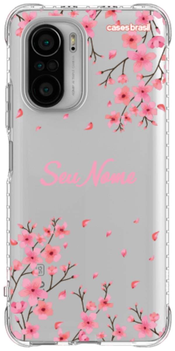 Capinha para Celular Floral Rosinha