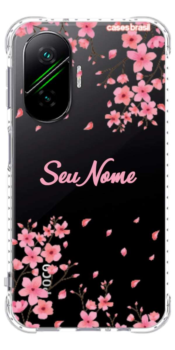 Capinha para Celular Floral Rosinha