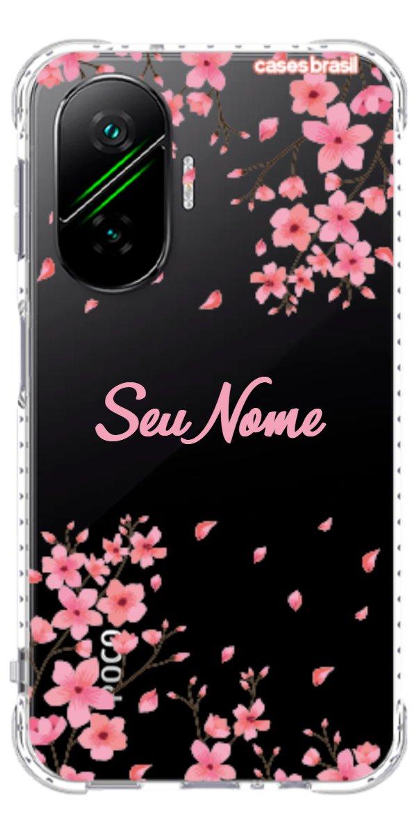 Capinha para Celular Floral Rosinha