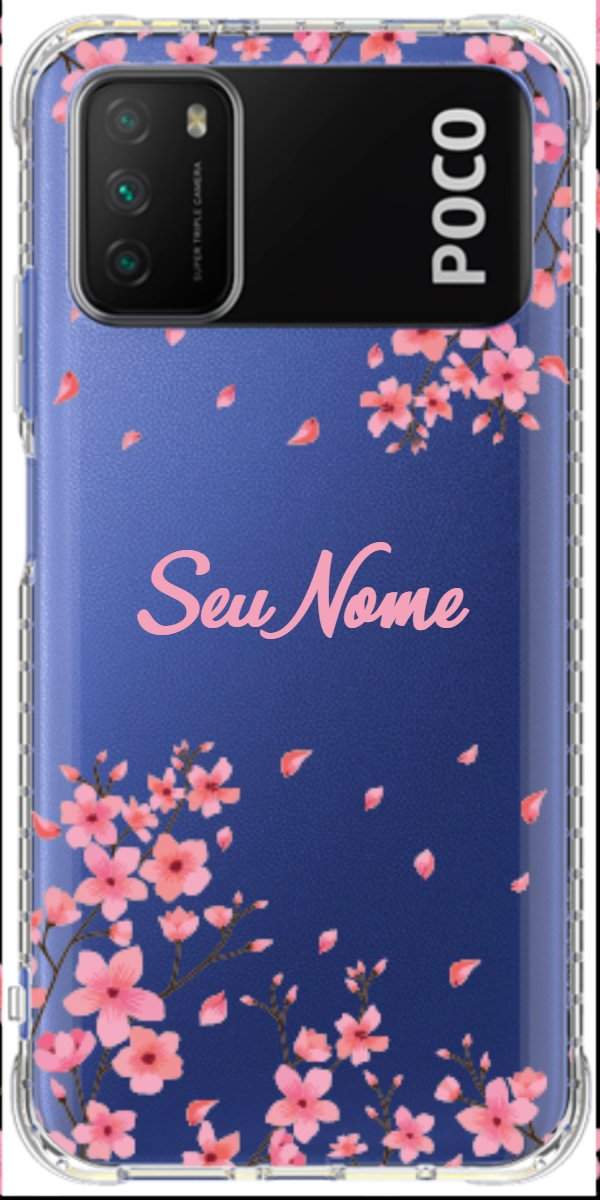 Capinha para Celular Floral Rosinha