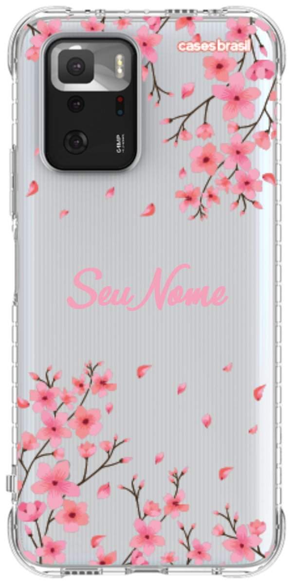 Capinha para Celular Floral Rosinha