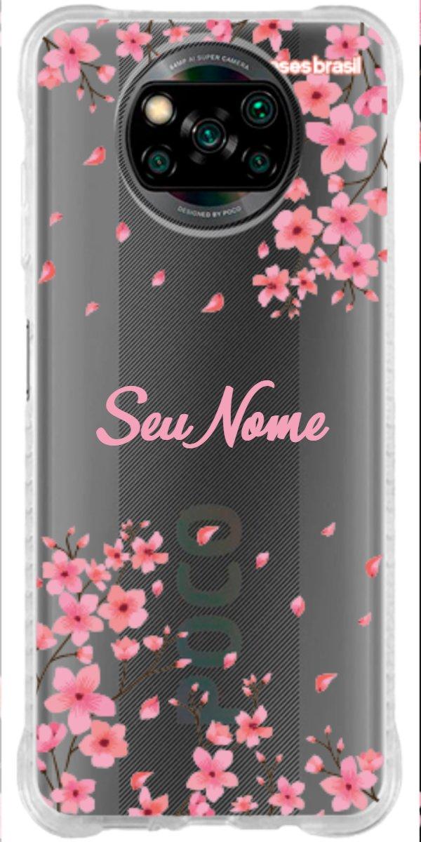 Capinha para Celular Floral Rosinha