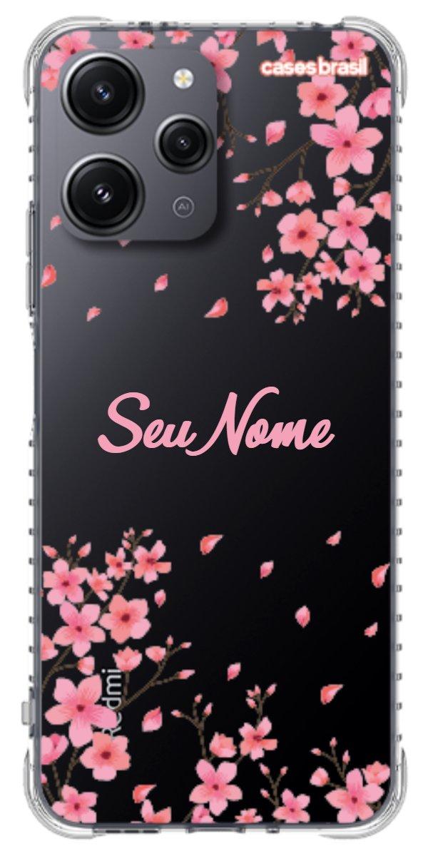 Capinha para Celular Floral Rosinha