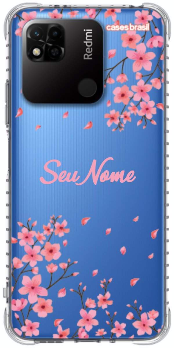 Capinha para Celular Floral Rosinha