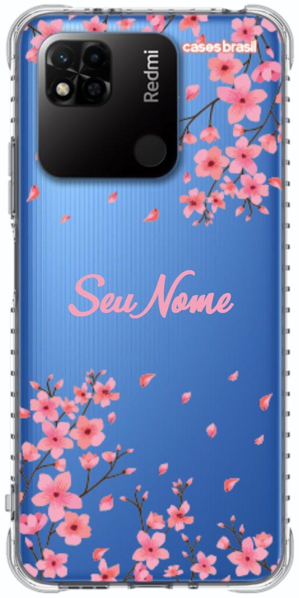 Capinha para Celular Floral Rosinha