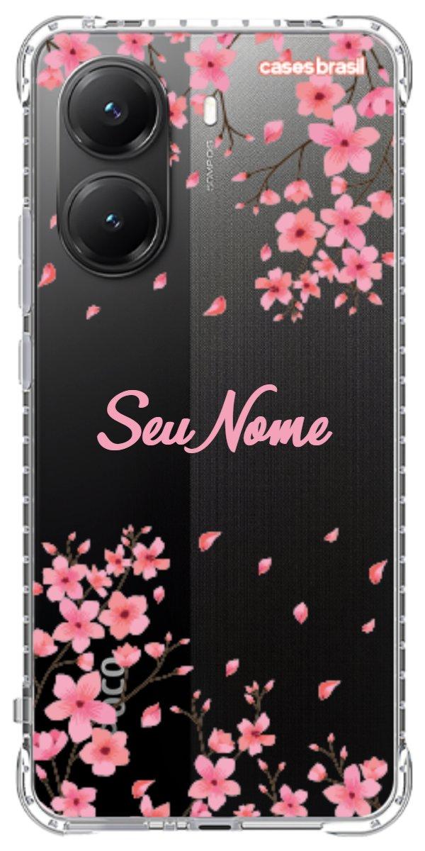 Capinha para Celular Floral Rosinha