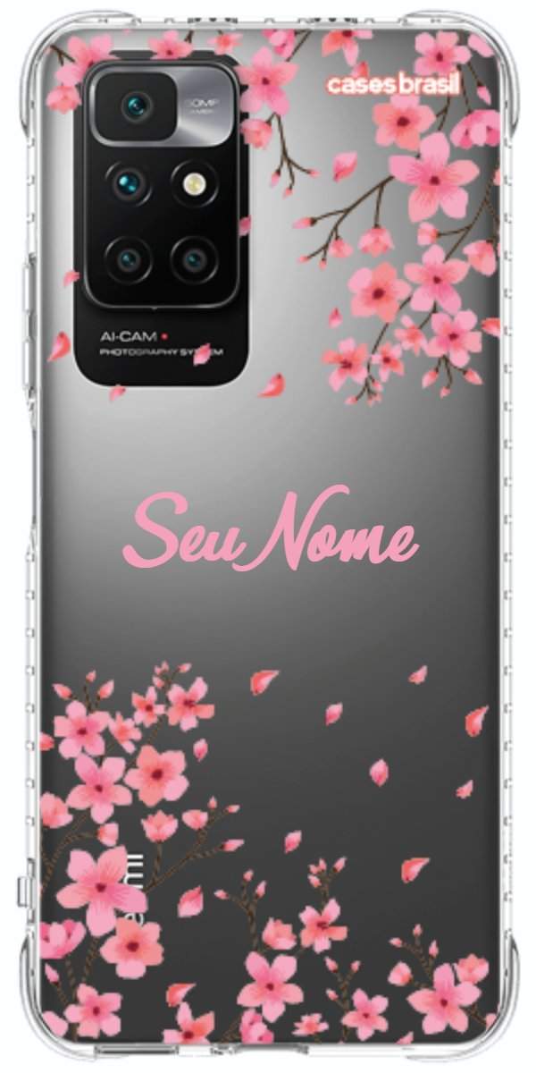 Capinha para Celular Floral Rosinha