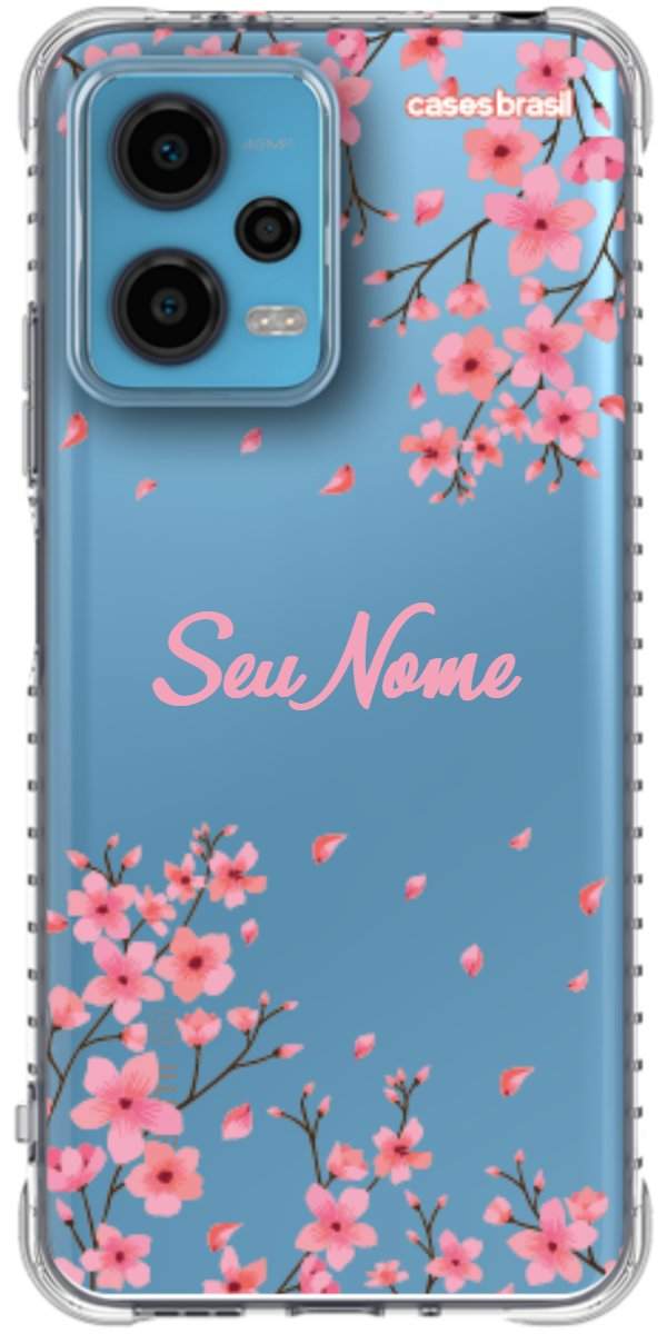 Capinha para Celular Floral Rosinha