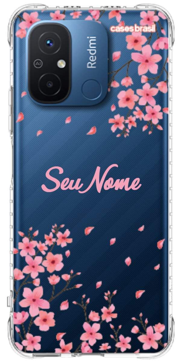 Capinha para Celular Floral Rosinha