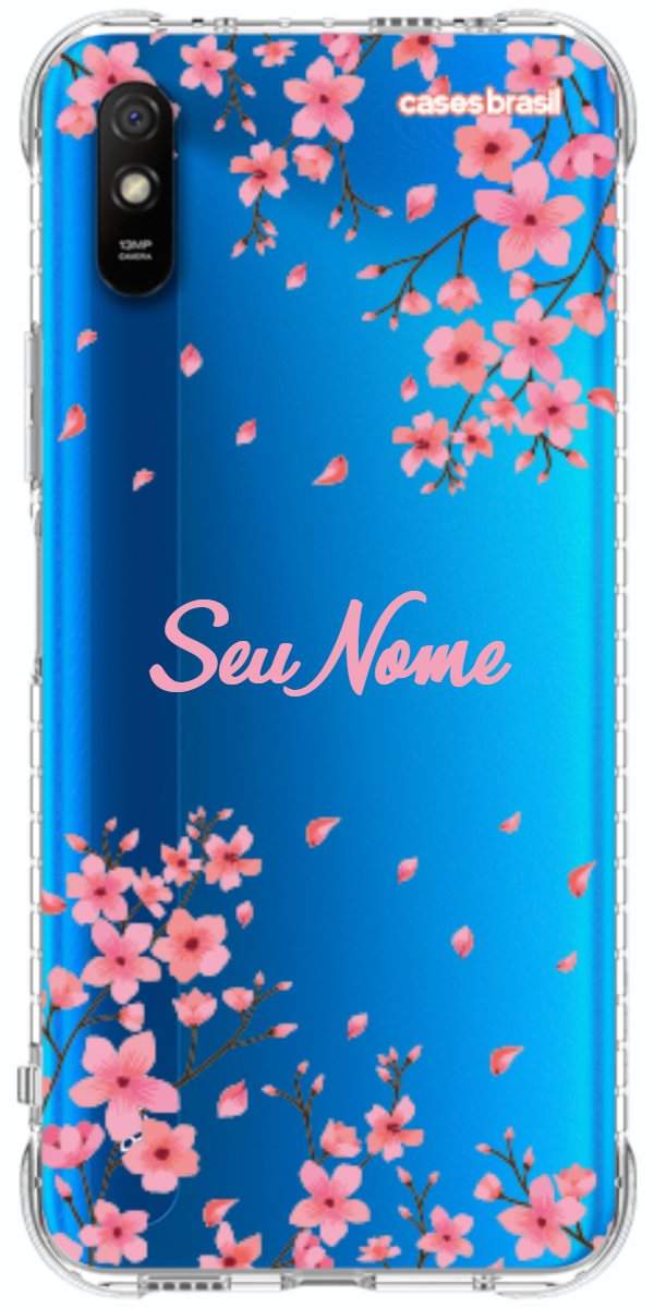 Capinha para Celular Floral Rosinha