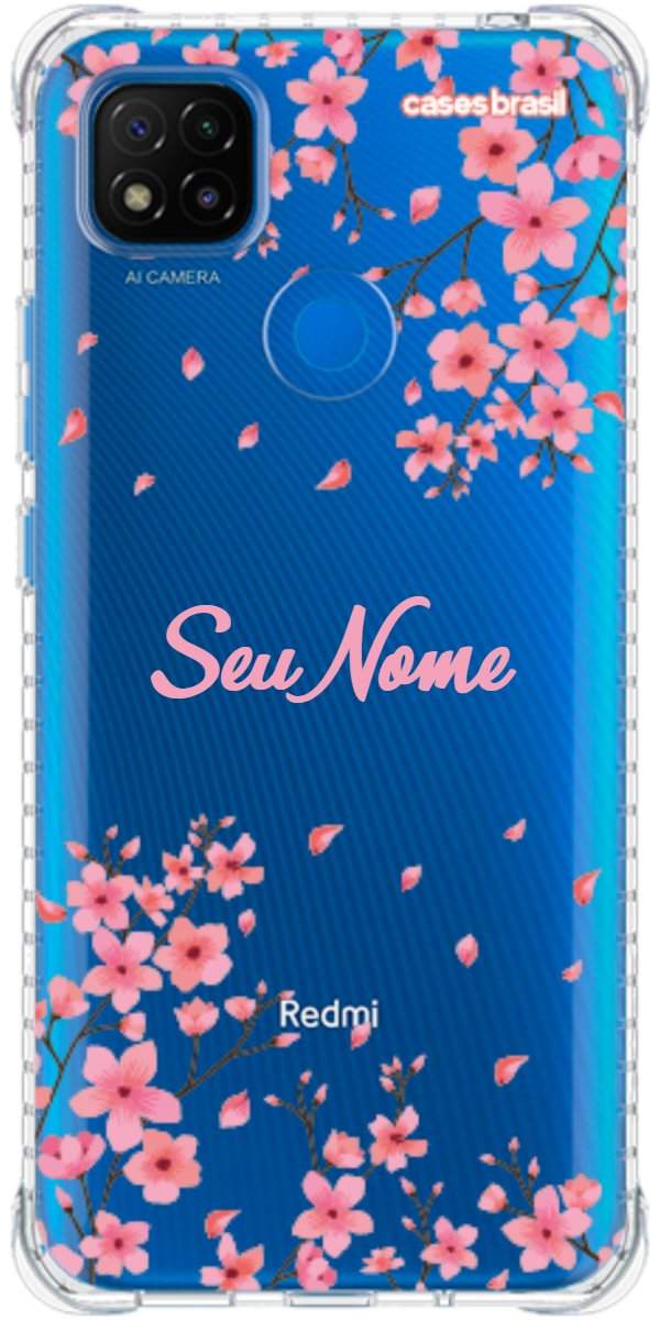 Capinha para Celular Floral Rosinha