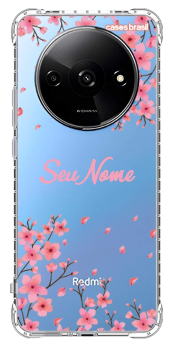 Capinha para Celular Floral Rosinha