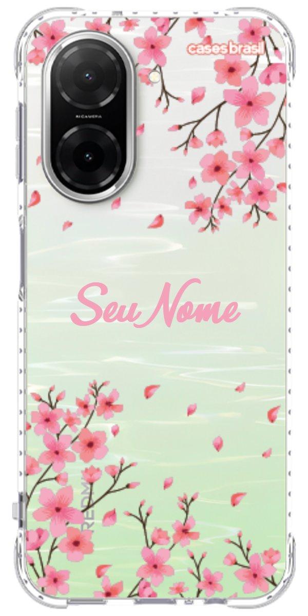 Capinha para Celular Floral Rosinha