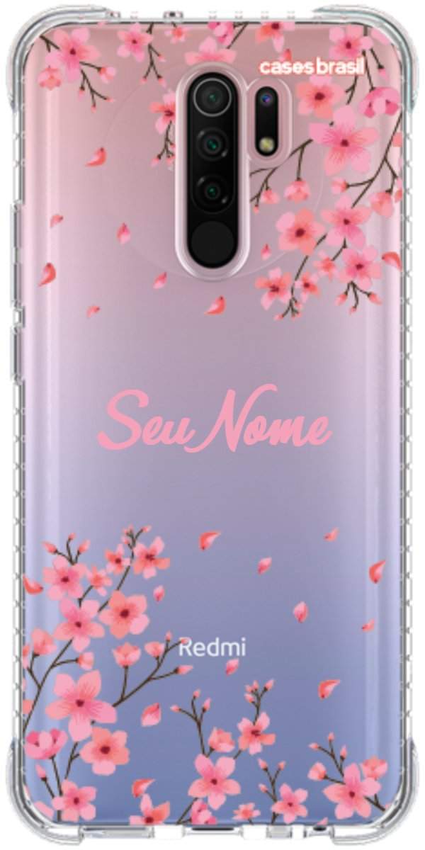 Capinha para Celular Floral Rosinha
