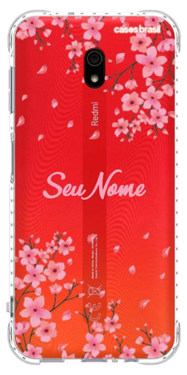Capinha para Celular Floral Rosinha