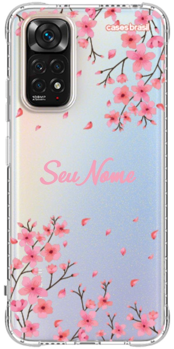 Capinha para Celular Floral Rosinha