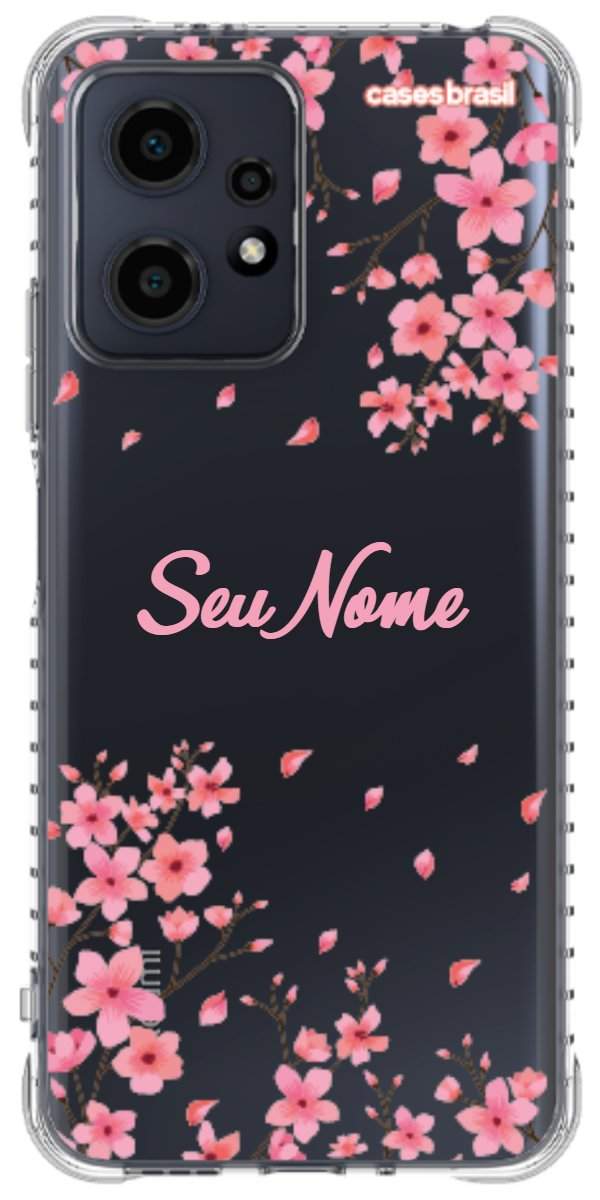 Capinha para Celular Floral Rosinha