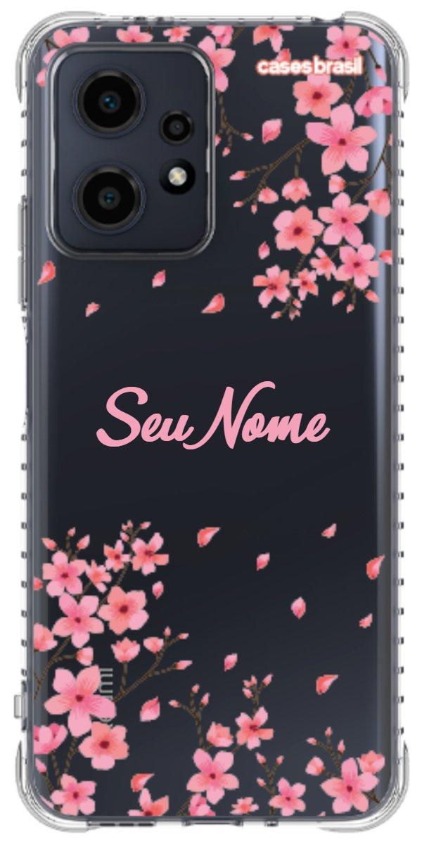 Capinha para Celular Floral Rosinha