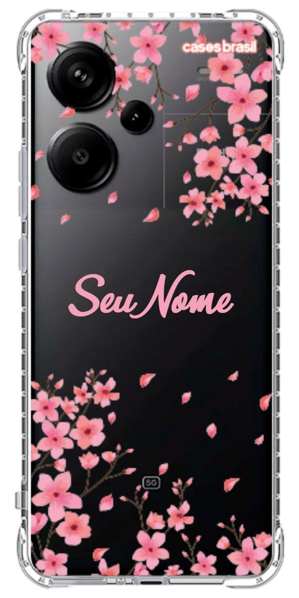 Capinha para Celular Floral Rosinha