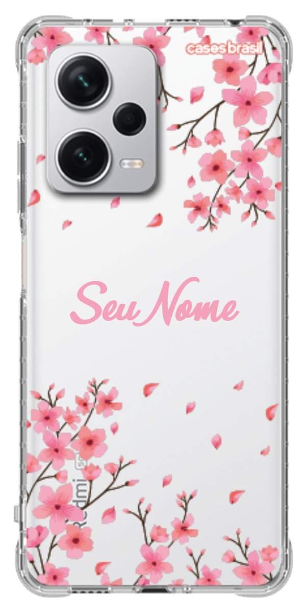 Capinha para Celular Floral Rosinha