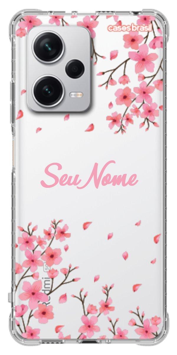 Capinha para Celular Floral Rosinha