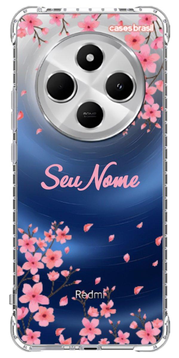 Capinha para Celular Floral Rosinha